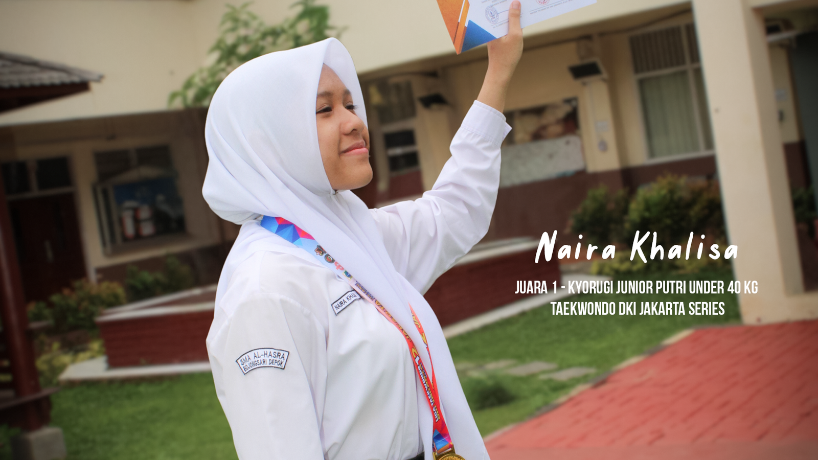 Naira Khalisa Raih Juara 1 di Taekwondo DKI Jakarta Series 2026