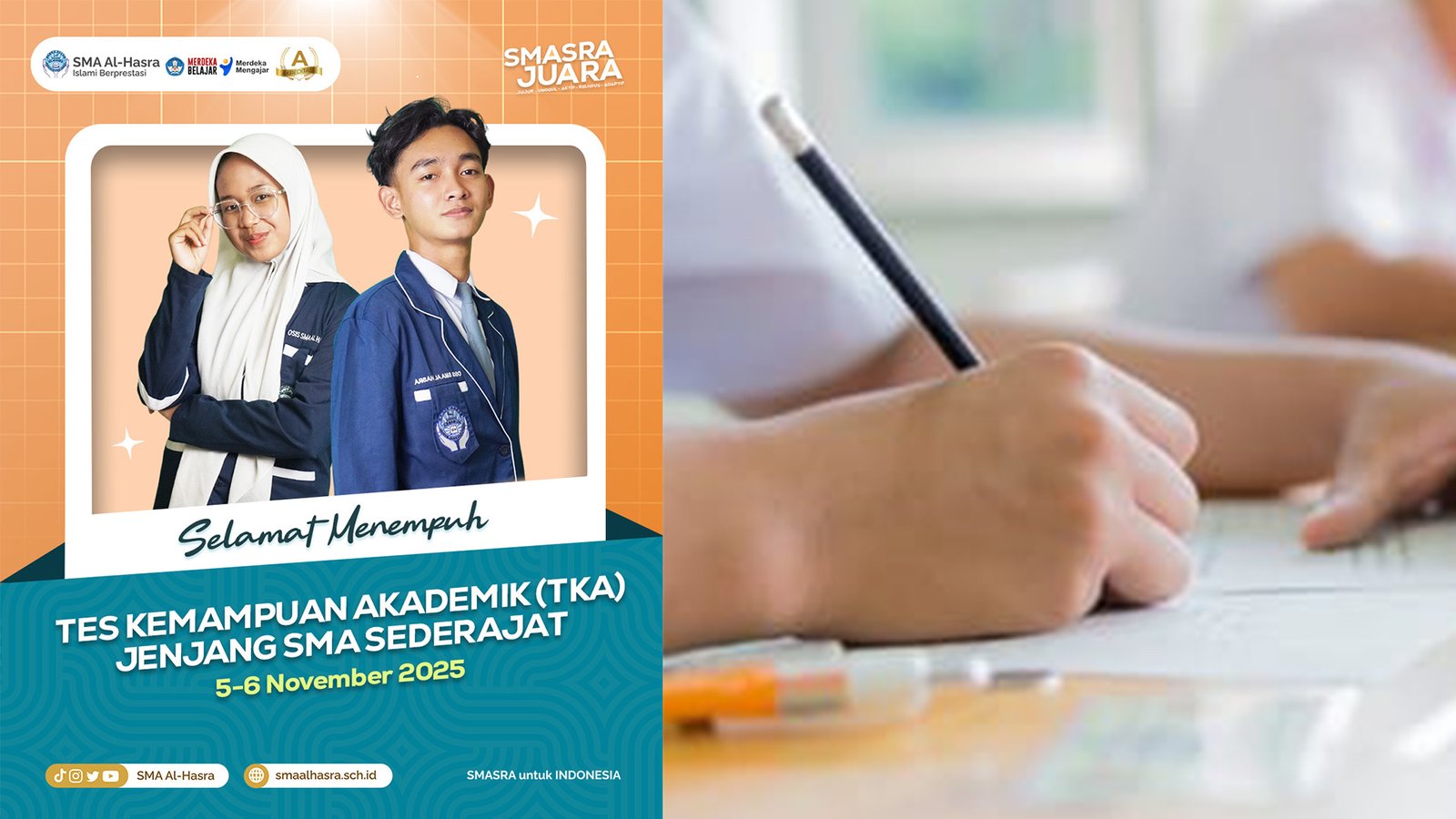 SMA Al-Hasra Sukses Menyelenggaranakan TKA 2025